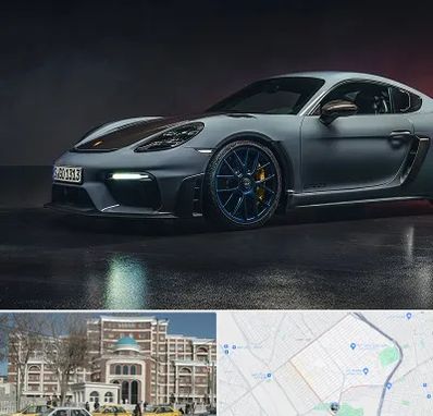 تعمیرگاه پورشه در طلاب مشهد