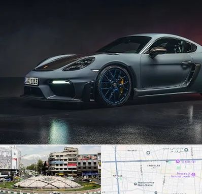 تعمیرگاه پورشه در مرکز تهران