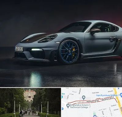 تعمیرگاه پورشه در بلوار معلم رشت 