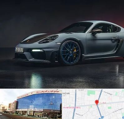 تعمیرگاه پورشه در نصف راه تبریز