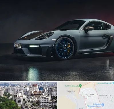 تعمیرگاه پورشه در ولنجک 