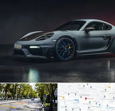 تعمیرگاه پورشه در میرداماد