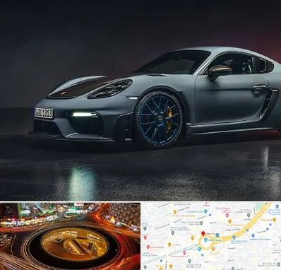 تعمیرگاه پورشه در میدان ولیعصر