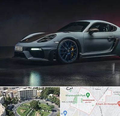 تعمیرگاه پورشه در جهانشهر کرج 