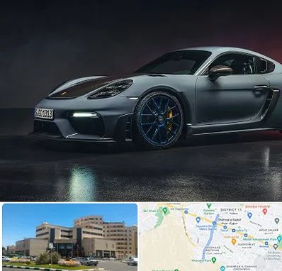 تعمیرگاه پورشه در صیاد شیرازی مشهد