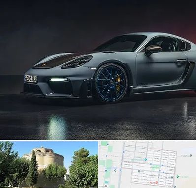 تعمیرگاه پورشه در مرداویج اصفهان