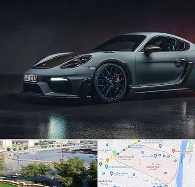 تعمیرگاه پورشه در گلستان اهواز