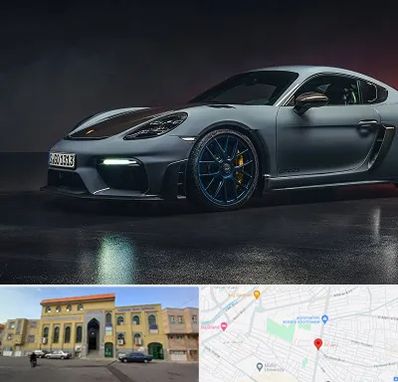 تعمیرگاه پورشه در زنبیل آباد قم