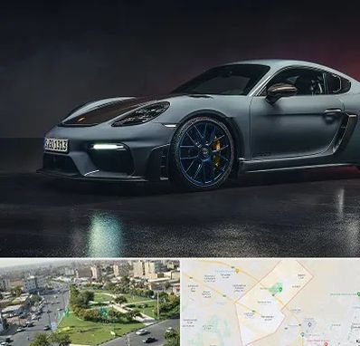 تعمیرگاه پورشه در کمال شهر کرج