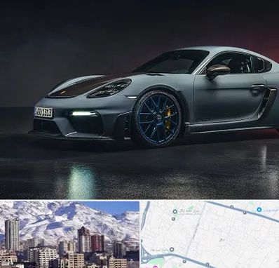 تعمیرگاه پورشه در ازگل