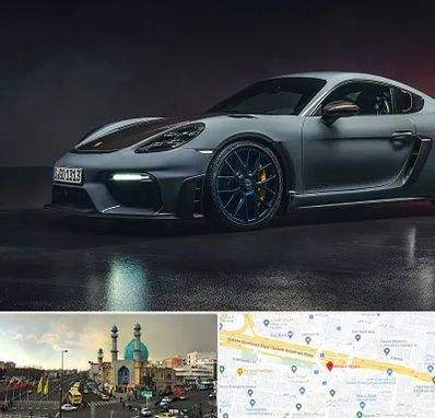 تعمیرگاه پورشه در رسالت