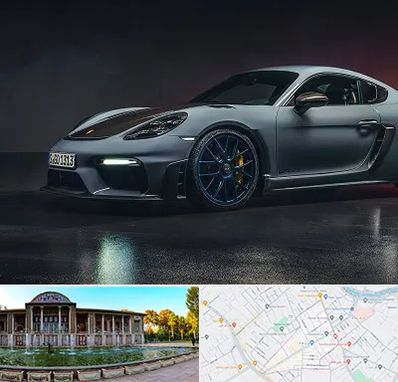 تعمیرگاه پورشه در عفیف آباد شیراز