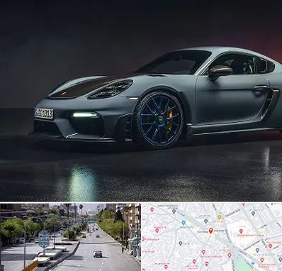 تعمیرگاه پورشه در خیابان زند شیراز