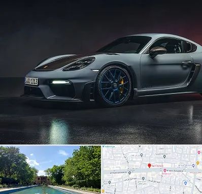 تعمیرگاه پورشه در هشت بهشت اصفهان