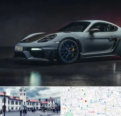 تعمیرگاه پورشه در میدان شهرداری رشت