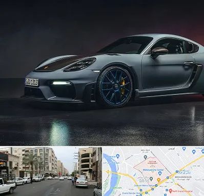 تعمیرگاه پورشه در زیتون کارمندی اهواز