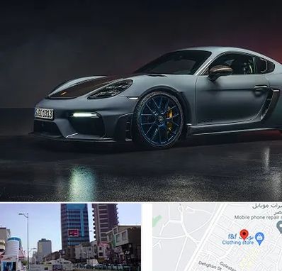 تعمیرگاه پورشه در چهارراه طالقانی کرج