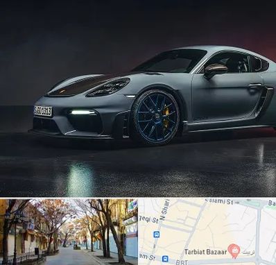 تعمیرگاه پورشه در تربیت تبریز