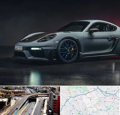 تعمیرگاه پورشه در ستارخان شیراز