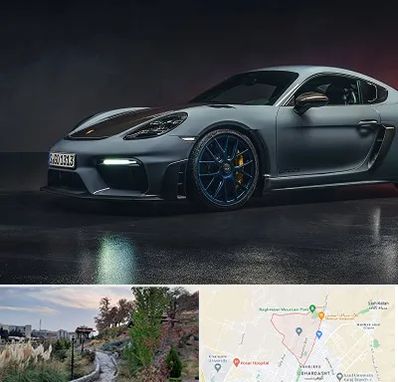 تعمیرگاه پورشه در باغستان کرج