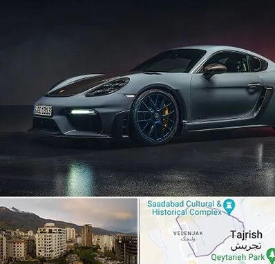 تعمیرگاه پورشه در زعفرانیه 