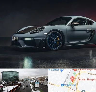 تعمیرگاه پورشه در اقدسیه 