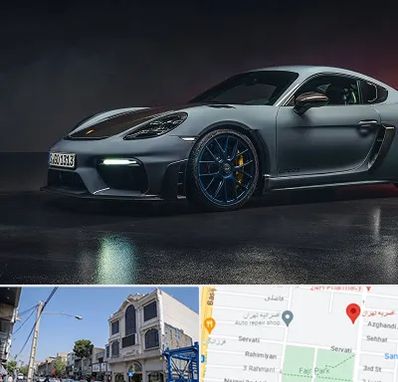 تعمیرگاه پورشه در افسریه 