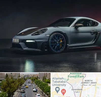 تعمیرگاه پورشه در شهران 