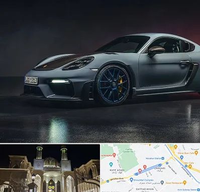 تعمیرگاه پورشه در زرگری شیراز