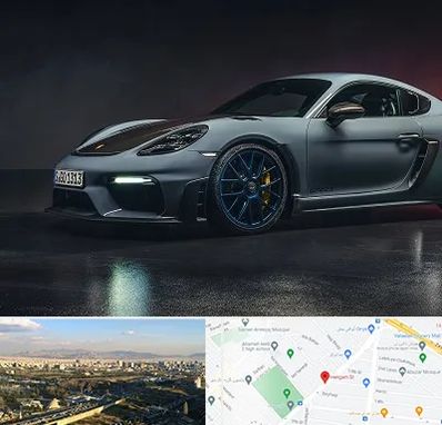 تعمیرگاه پورشه در هنگام