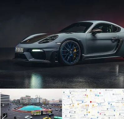 تعمیرگاه پورشه در میدان انقلاب