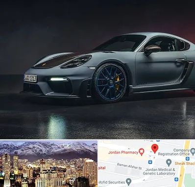 تعمیرگاه پورشه در جردن 