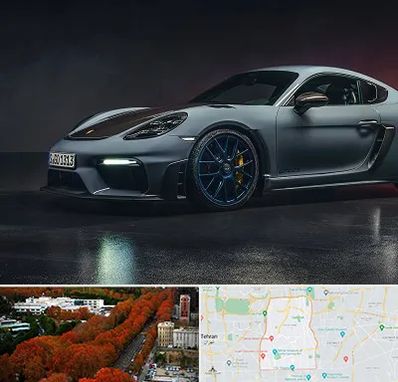 تعمیرگاه پورشه در منطقه 6 تهران