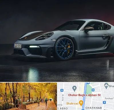 تعمیرگاه پورشه در چهارباغ اصفهان