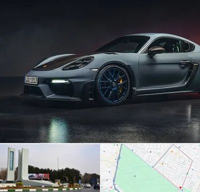 تعمیرگاه پورشه در بلوار فلسیطین مشهد