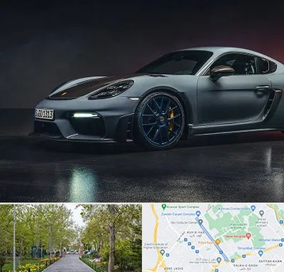 تعمیرگاه پورشه در قدوسی غربی شیراز