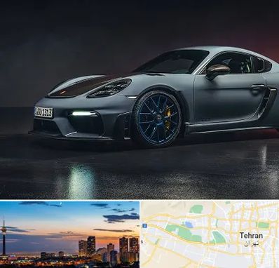 تعمیرگاه پورشه در غرب تهران 