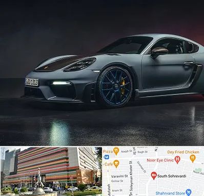 تعمیرگاه پورشه در سهروردی 