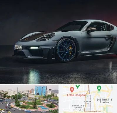 تعمیرگاه پورشه در ونک 