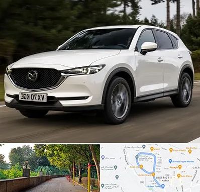 تعمیرگاه مزدا در فلکه گاز رشت