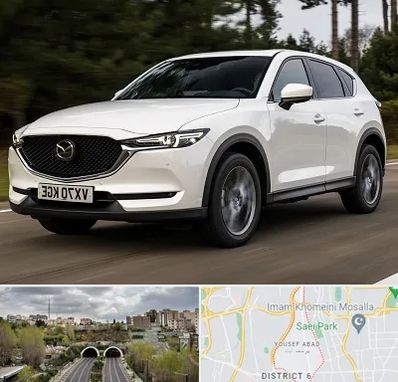 تعمیرگاه مزدا در یوسف آباد 