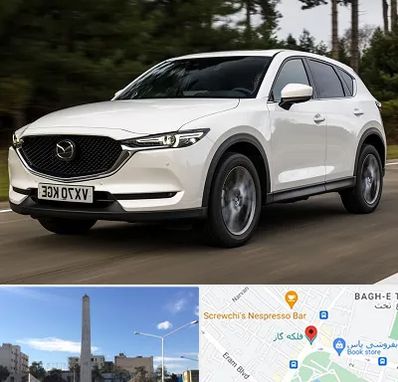 تعمیرگاه مزدا در فلکه گاز شیراز