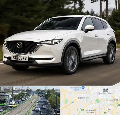 تعمیرگاه مزدا در جنوب تهران 