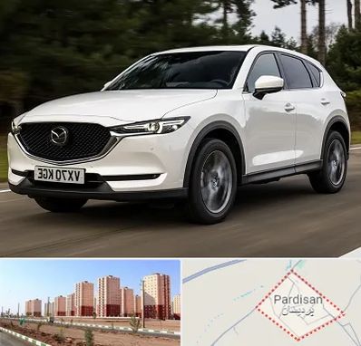 تعمیرگاه مزدا در پردیسان قم