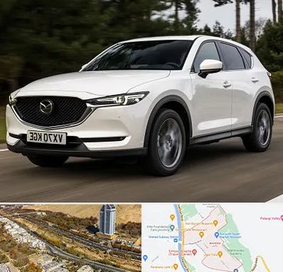 تعمیرگاه مزدا در خیابان نیایش شیراز