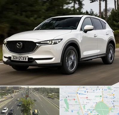 تعمیرگاه مزدا در منطقه 17 تهران