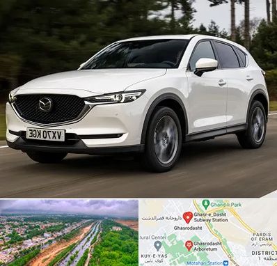 تعمیرگاه مزدا در قصرالدشت شیراز