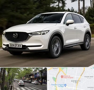 تعمیرگاه مزدا در ظفر 