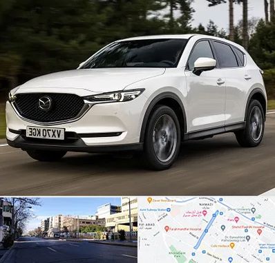 تعمیرگاه مزدا در خیابان ملاصدرا شیراز