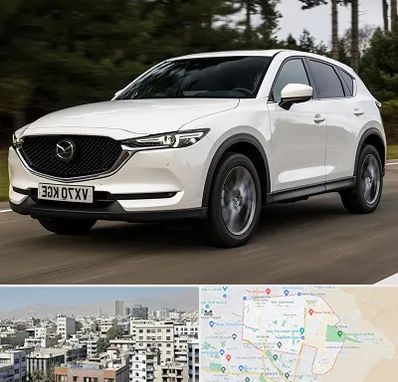 تعمیرگاه مزدا در منطقه 14 تهران